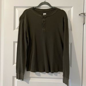 Olive Green Henley